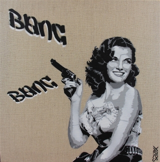 Tableau Street Art JANE RUSSELL